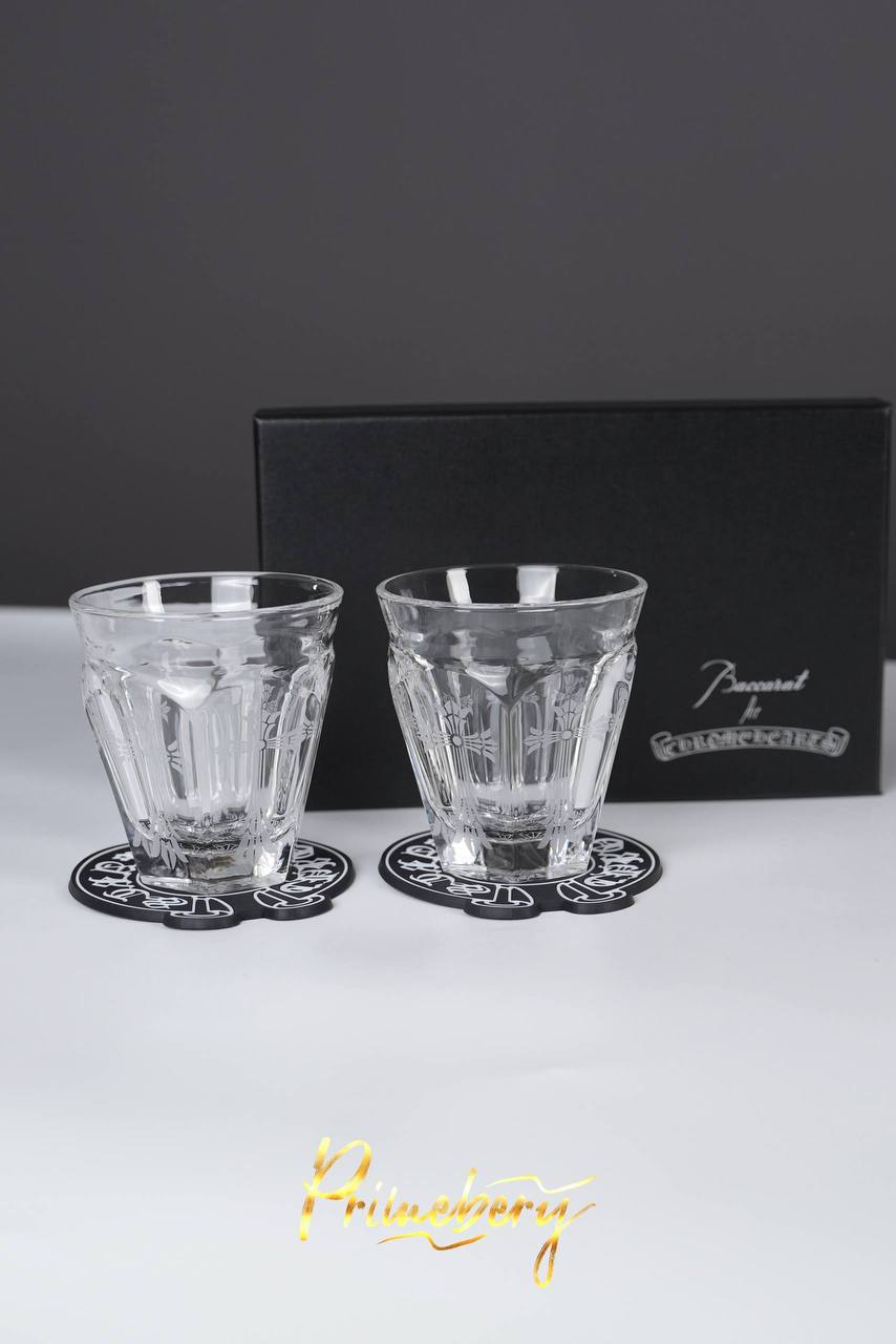 Набор стаканов Baccarat&Chrome Hearts