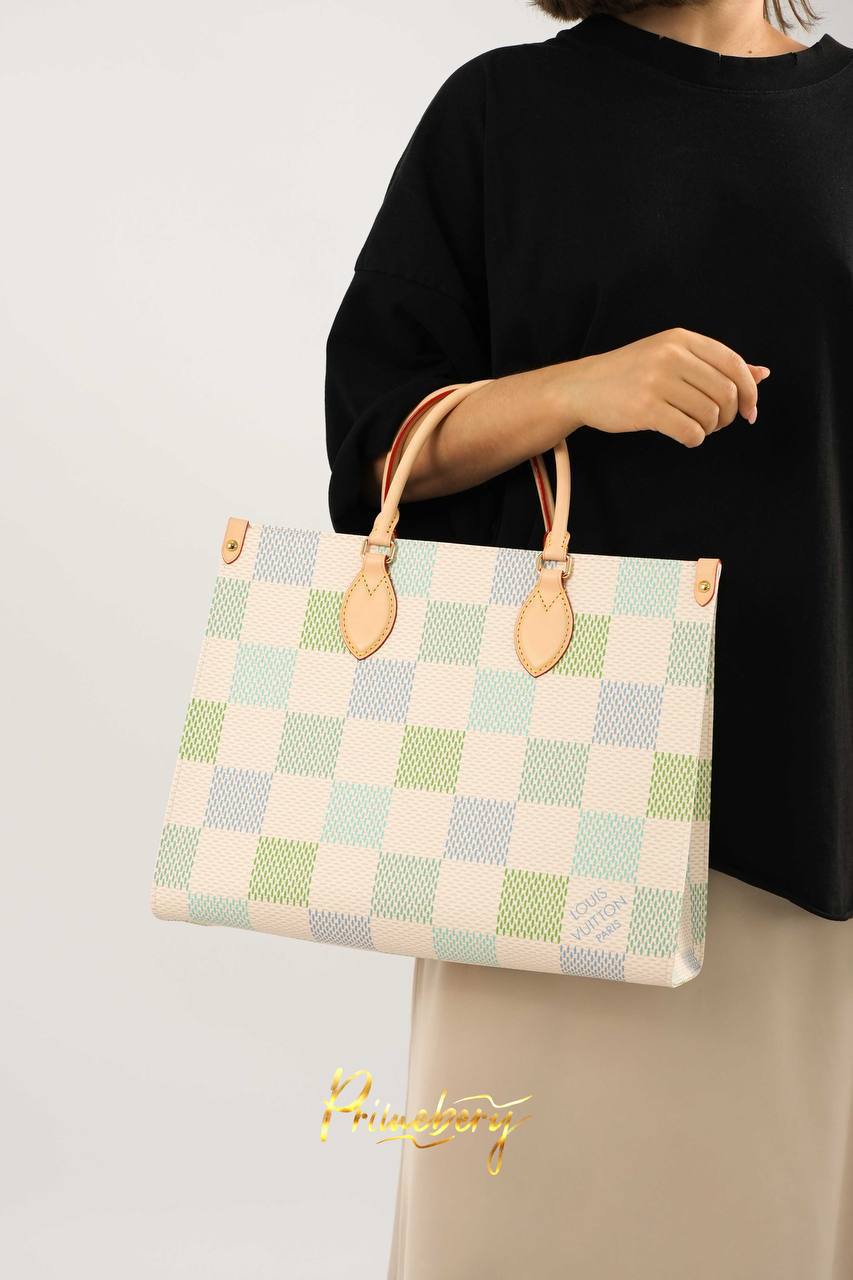 Сумка-тоут On The Go LV из канвы Damier Giant (дубликат)