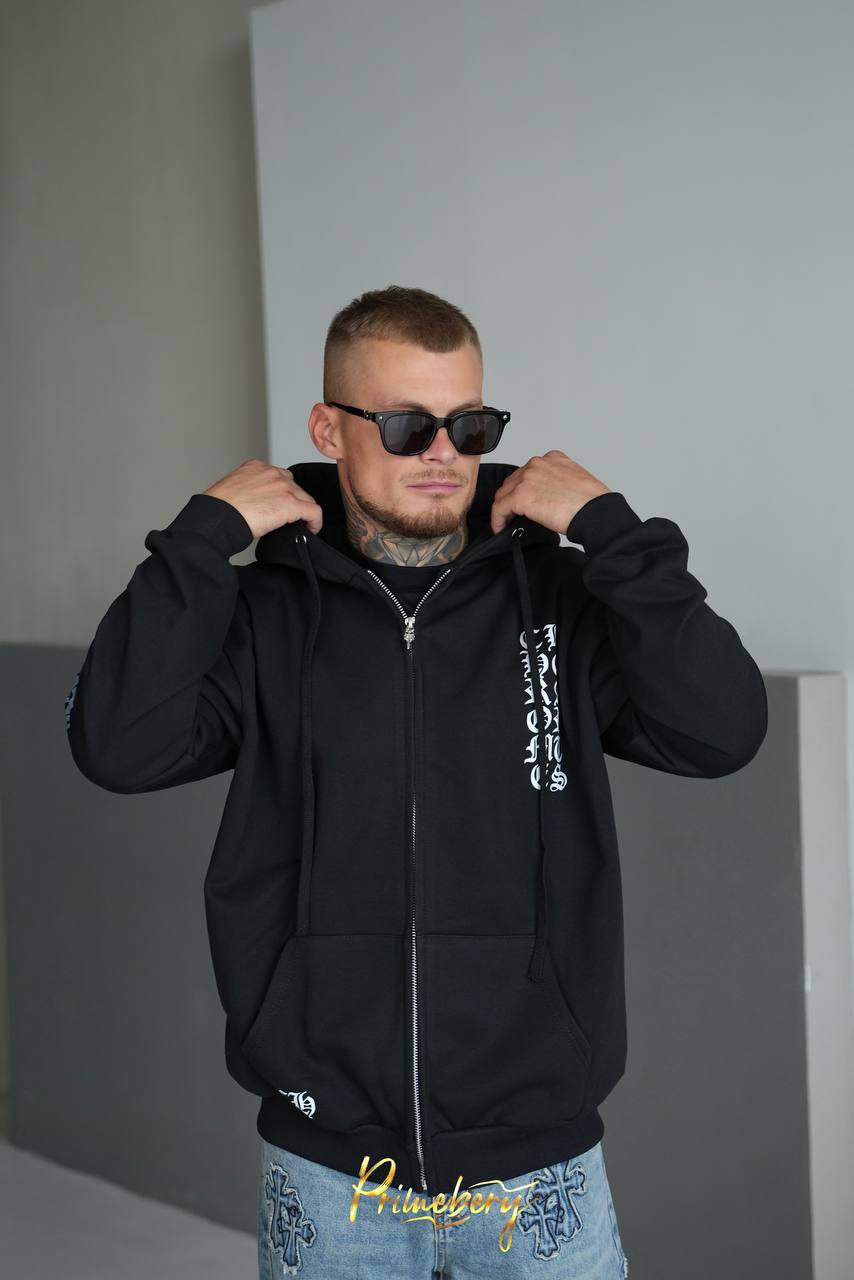 Зип худи Chrome Hearts