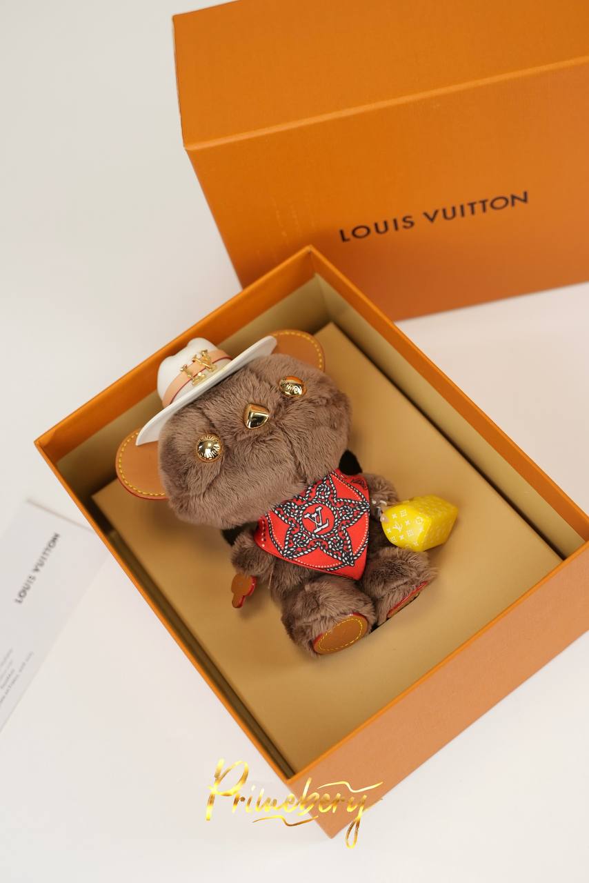 Игрушка брелок Bear Louis Vuitton