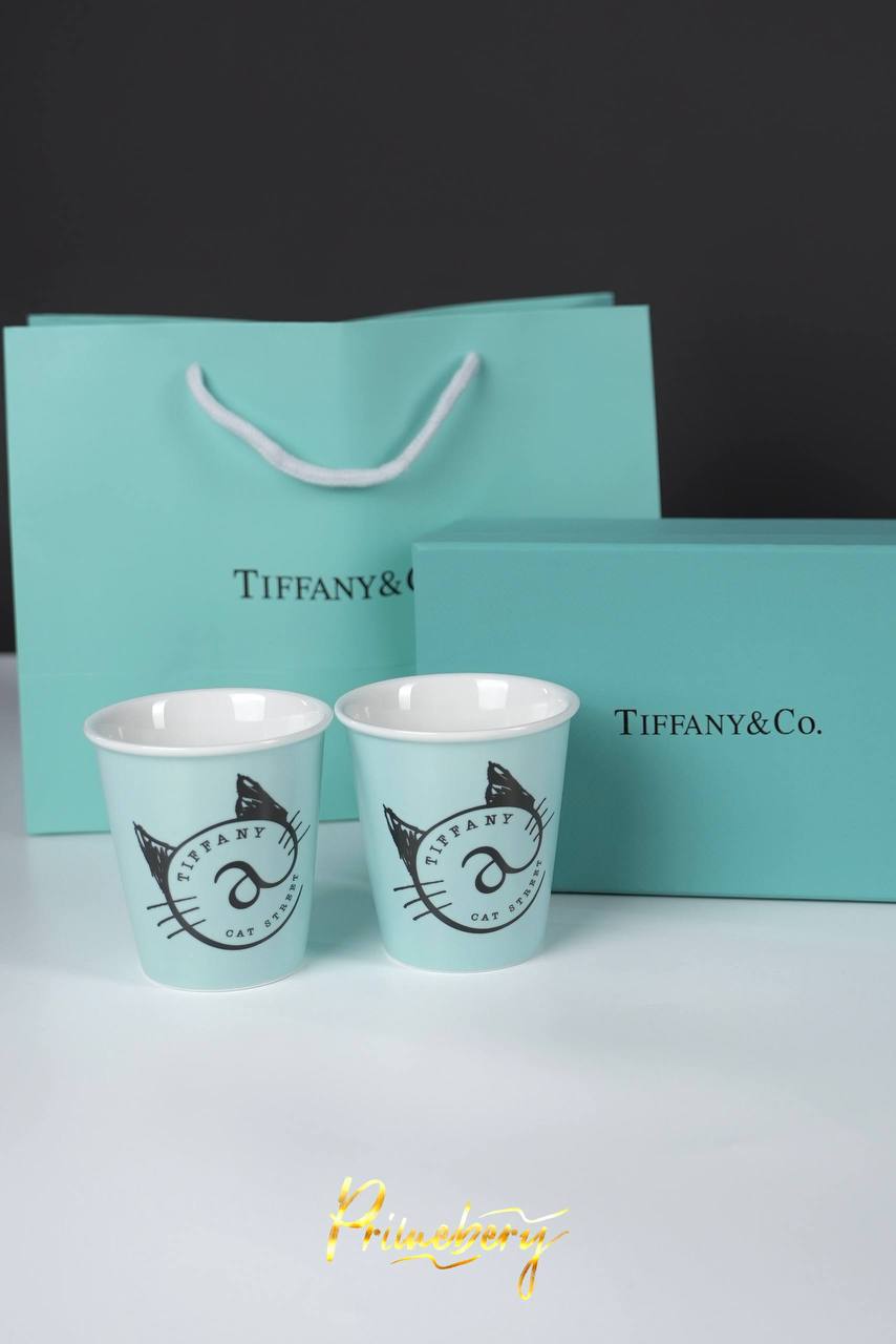 Набор стаканов Tiffany&Co cat
