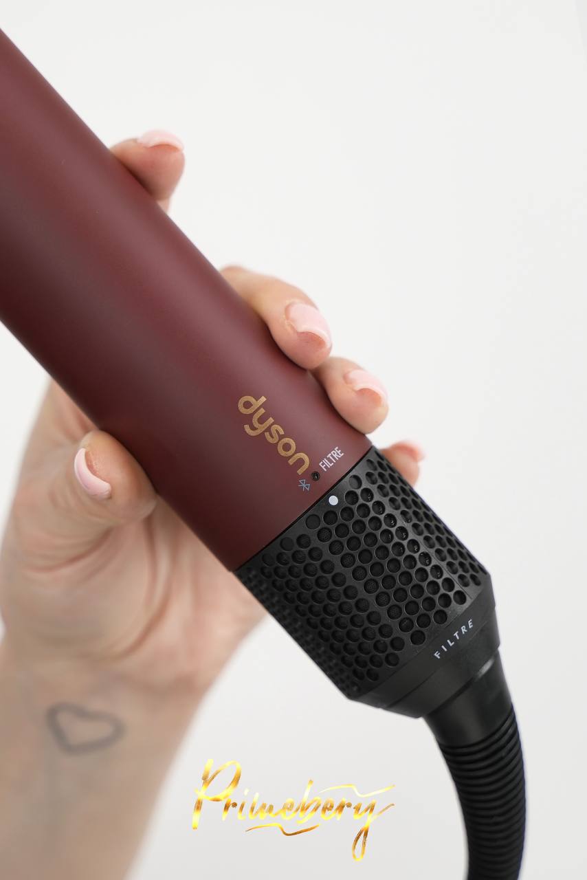 Стайлер Dyson HS08 Airwrap Complete Long Diffuse (Straight+Wavy - Red Velvet)