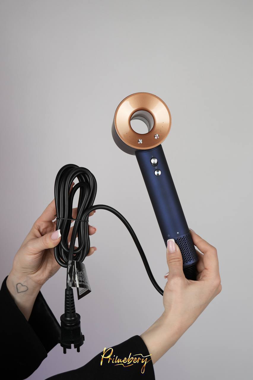 Фен Dyson HD08 (синий/медь) про заботу, скорость и результат без лишних усилий