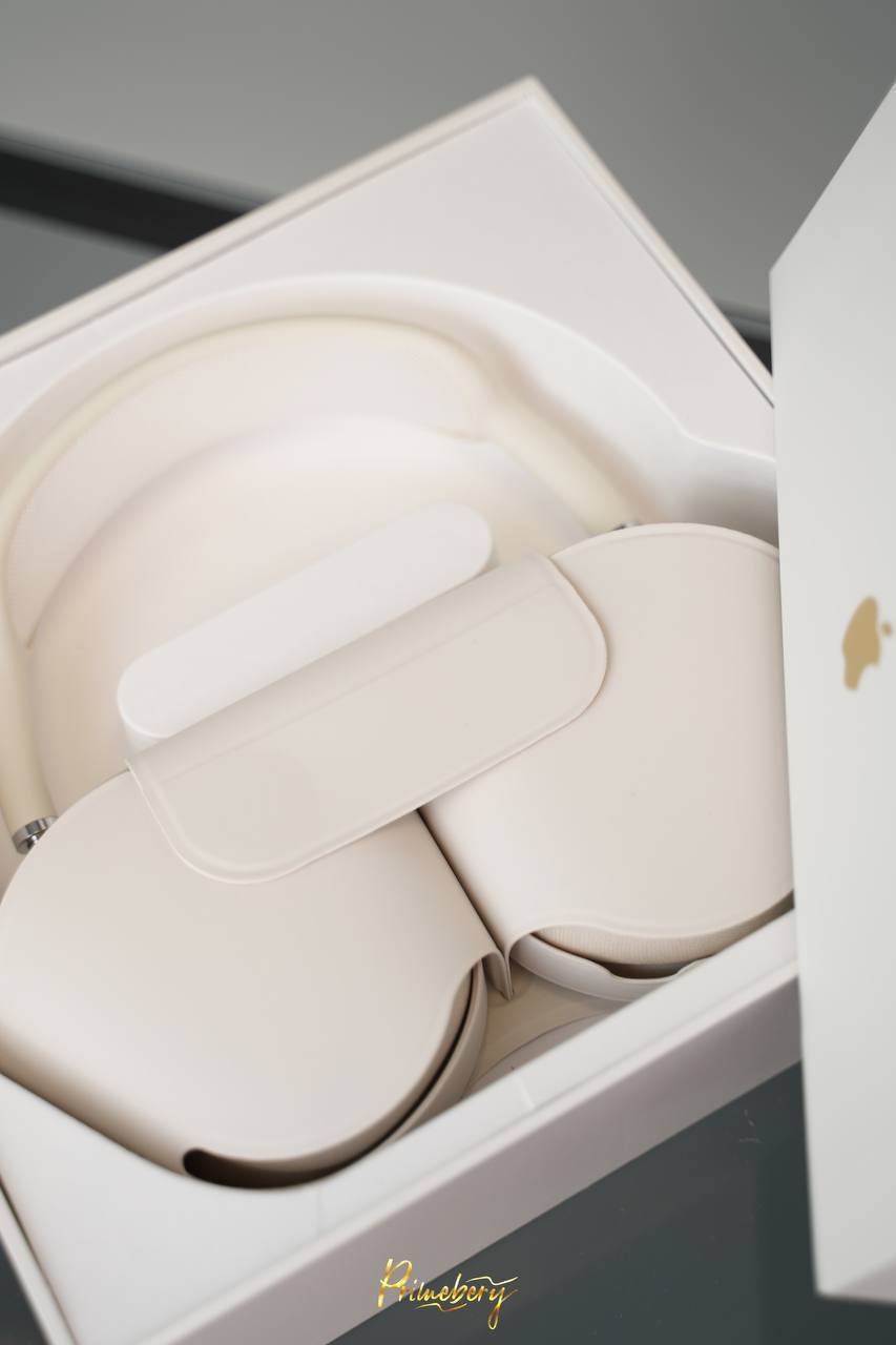 AIRPODS MAX 2 СЕРИИ В ЭКСКЛЮЗИВНОМ ЦВЕТЕ — STARLIGHT