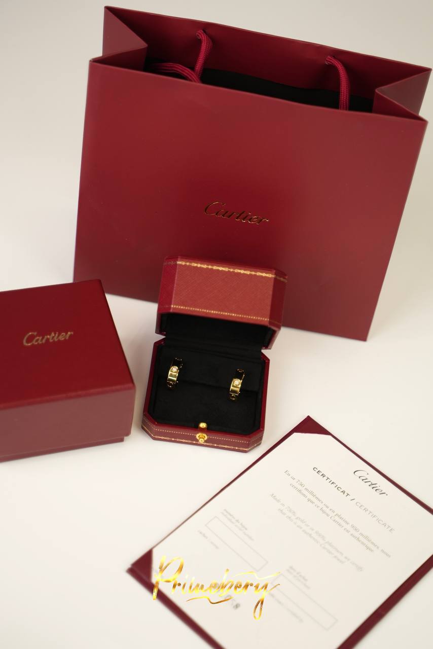 Серьги Cartier