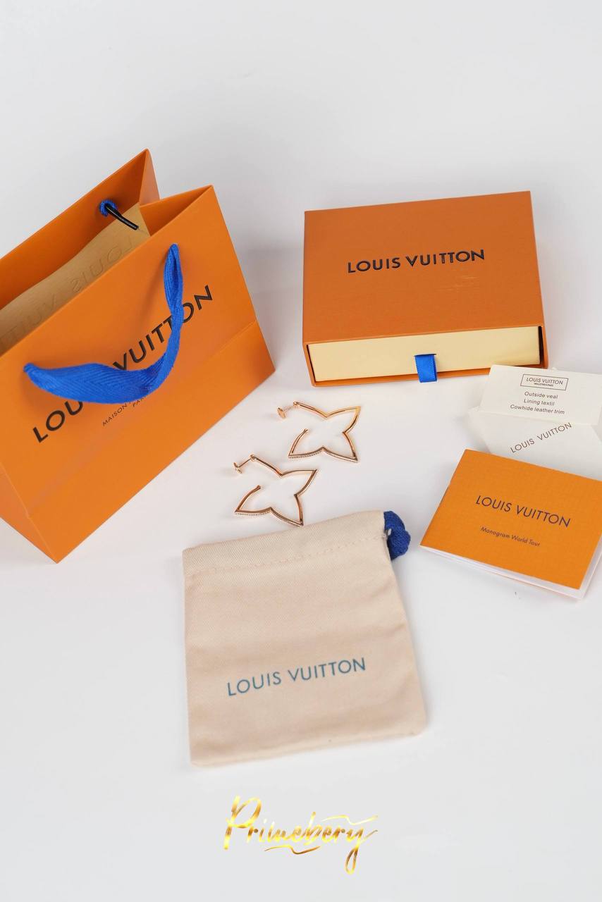 Серьги LV