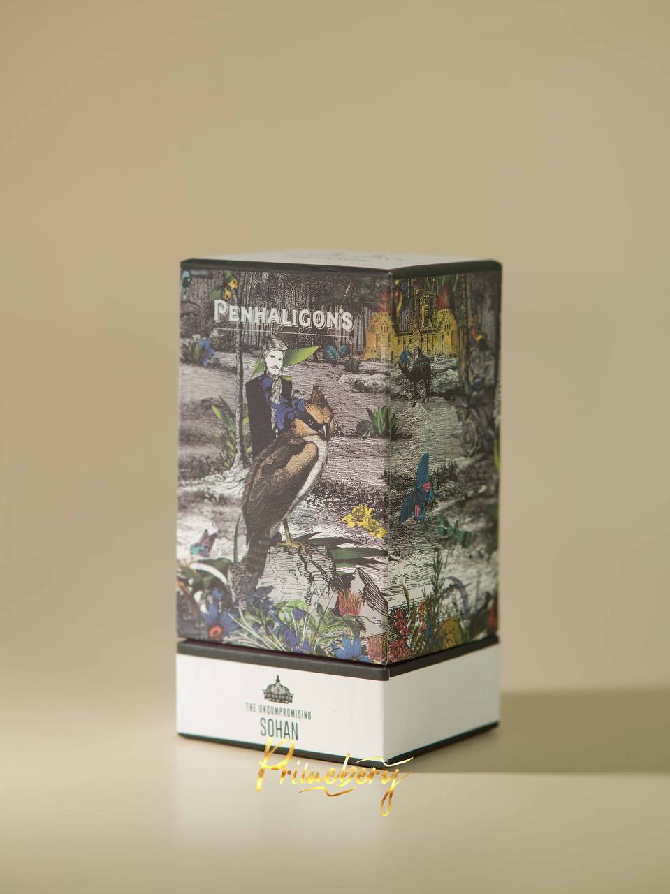 Penhaligon'S sohan The Uncompromising Sohan- роскошная мужская парфюмерная вода с восточным ароматом из новой остроумной коллекции парфюмов (каждый из которых имеет свое тотемное животное) модного дома Penhaligon’s из Великобритании. Аромат The Uncompromising Sohan (Бескомпромисный Сохан) имеет тотемное животное Орла, носит индийское имя Сохан, посвящен целеустремленному трудолюбию и амбициозности молодых упорных строителей Суэцкого канала.