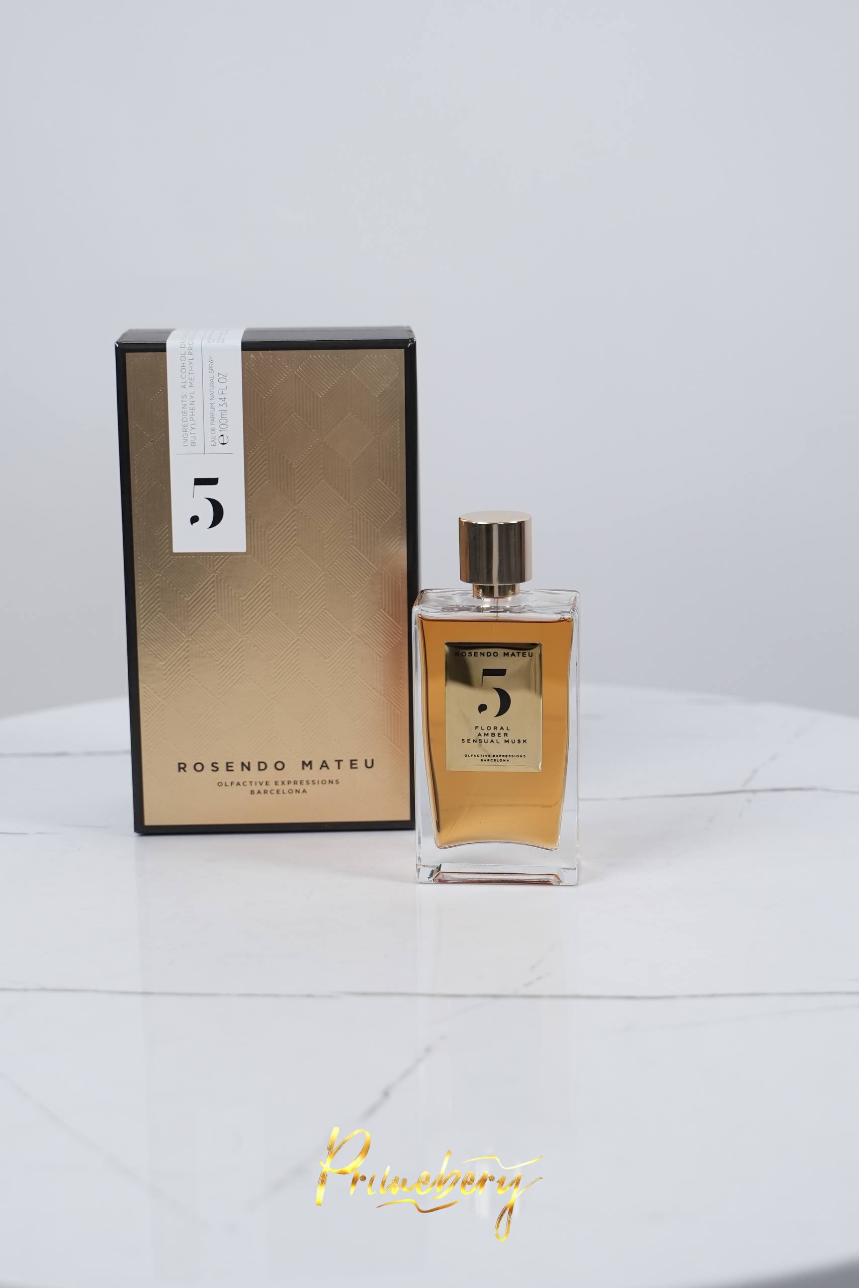 Rosendo Mateu Nº 5 Floral, Amber, Sensual Musk