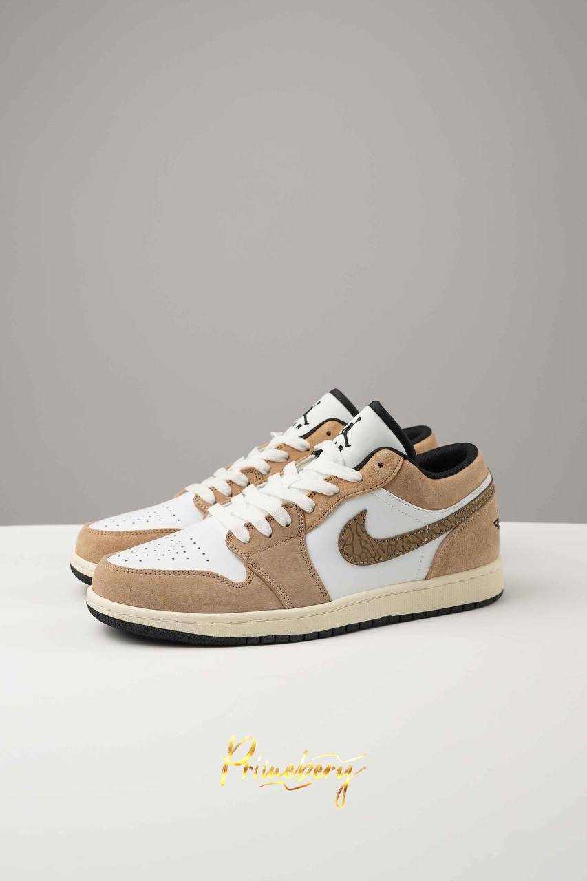 Кроссовки Nike ir Jordan low «brown elephant»
