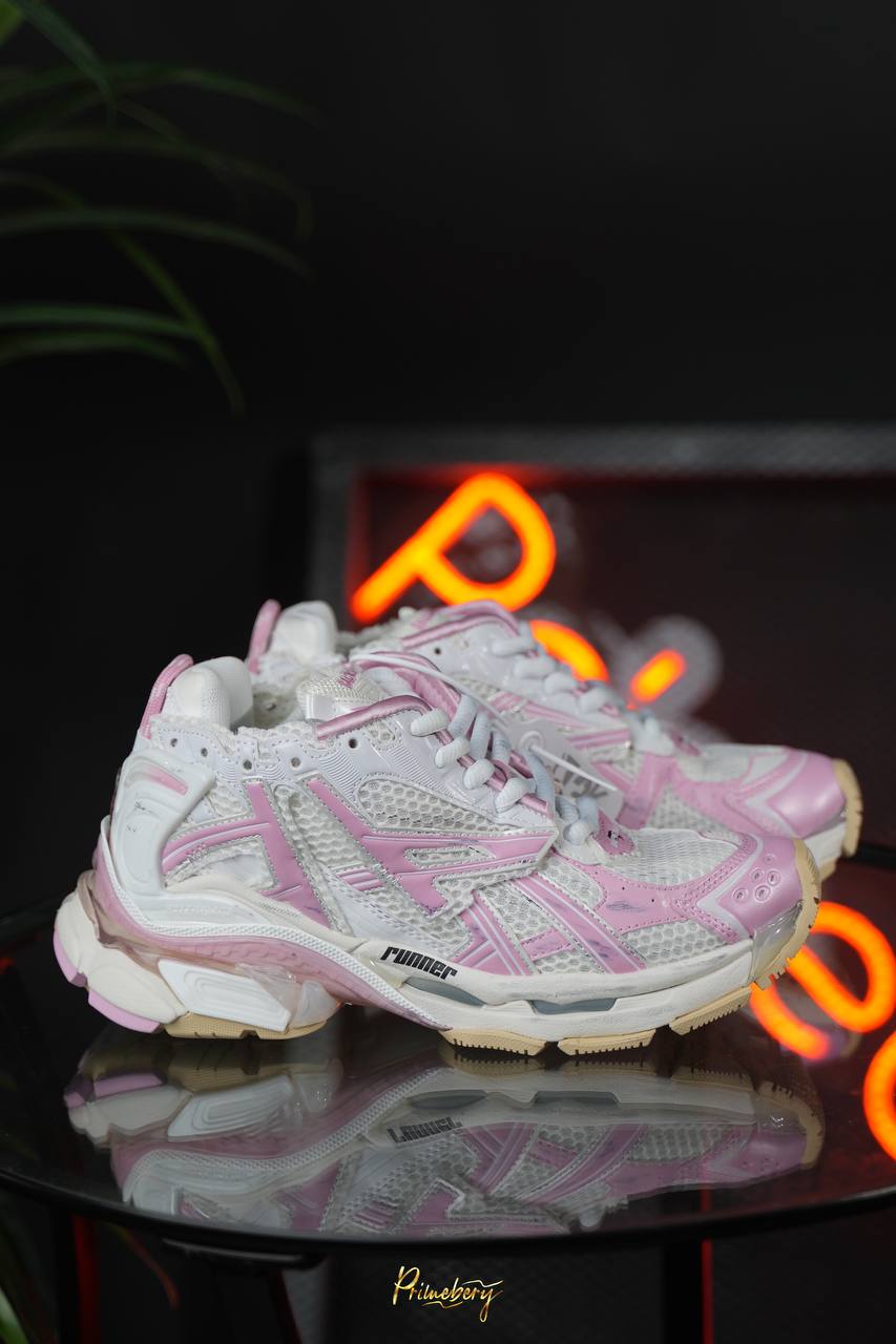 Кроссовки Balenciaga Track Trainer Pink&White